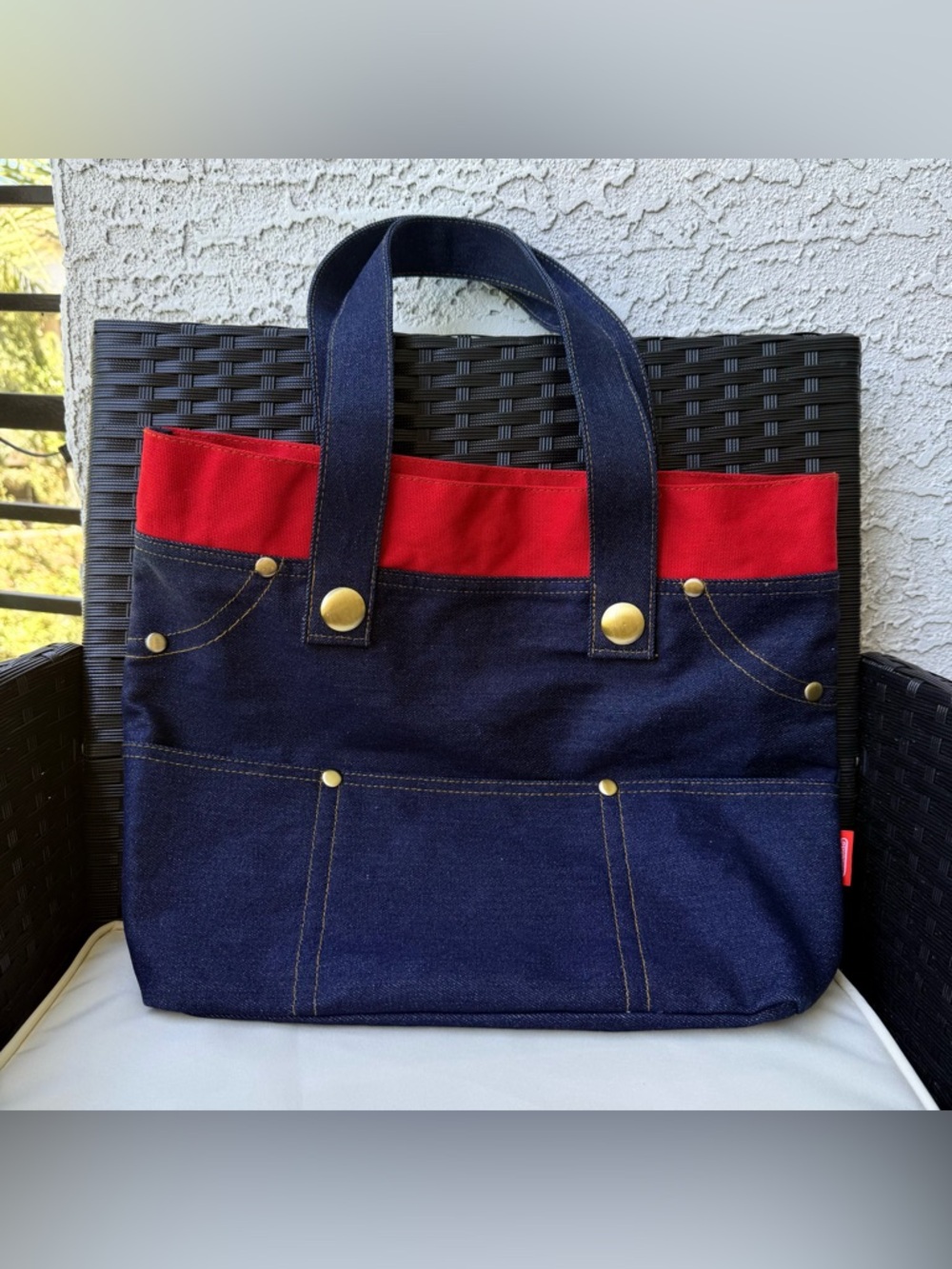 Super Mario Tote Bag Nintendo Super Galaxy Yoshi Denim